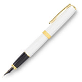 Diplomat Excellence A2 Pearl White Gold 14CT Fountain Pen - SCOOBOO - DP_EXC_A2_PRL_WHT_GLD_14_FPEF_D40219011 - Fountain Pen