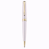 Diplomat Excellence A2 Pearl White Gold easyFLOW Ball Pen D40219040 - SCOOBOO - DP_EXC_A2_PRL_WHT_GLD_BP_D40219040 - Ballpoint Pen