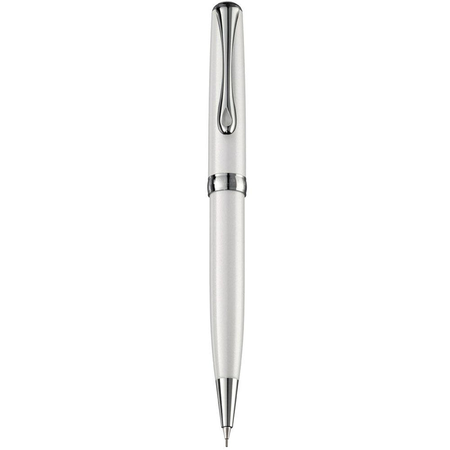 Diplomat Excellence A2 Pearl White Mechanical Pencil (0.7MM) D40210050 - SCOOBOO - DP_D40210050_EXC_A2_WHT_MP07 - Mechanical Pencil