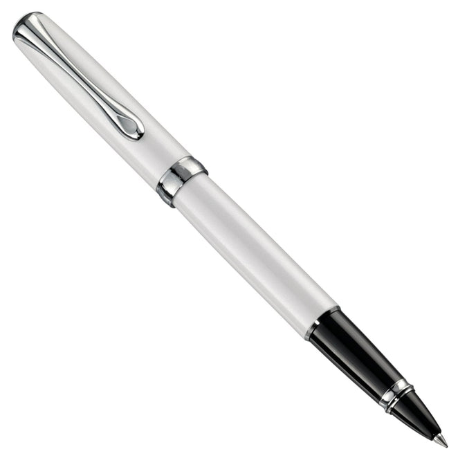 Diplomat Excellence A2 Pearl White Roller Ball Pen D40210030 SCOOBOO