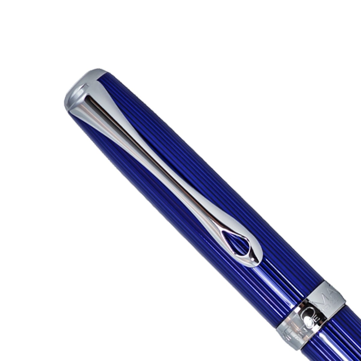 Diplomat Excellence A2 Skyline Blue/Chrome easyFLOW Ball Pen D40215040 - SCOOBOO - DP_D40215040_EXC_A2_BLUCHR_BP - Ballpoint Pen