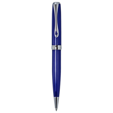 Diplomat Excellence A2 Skyline Blue/Chrome easyFLOW Ball Pen D40215040 - SCOOBOO - DP_D40215040_EXC_A2_BLUCHR_BP - Ballpoint Pen