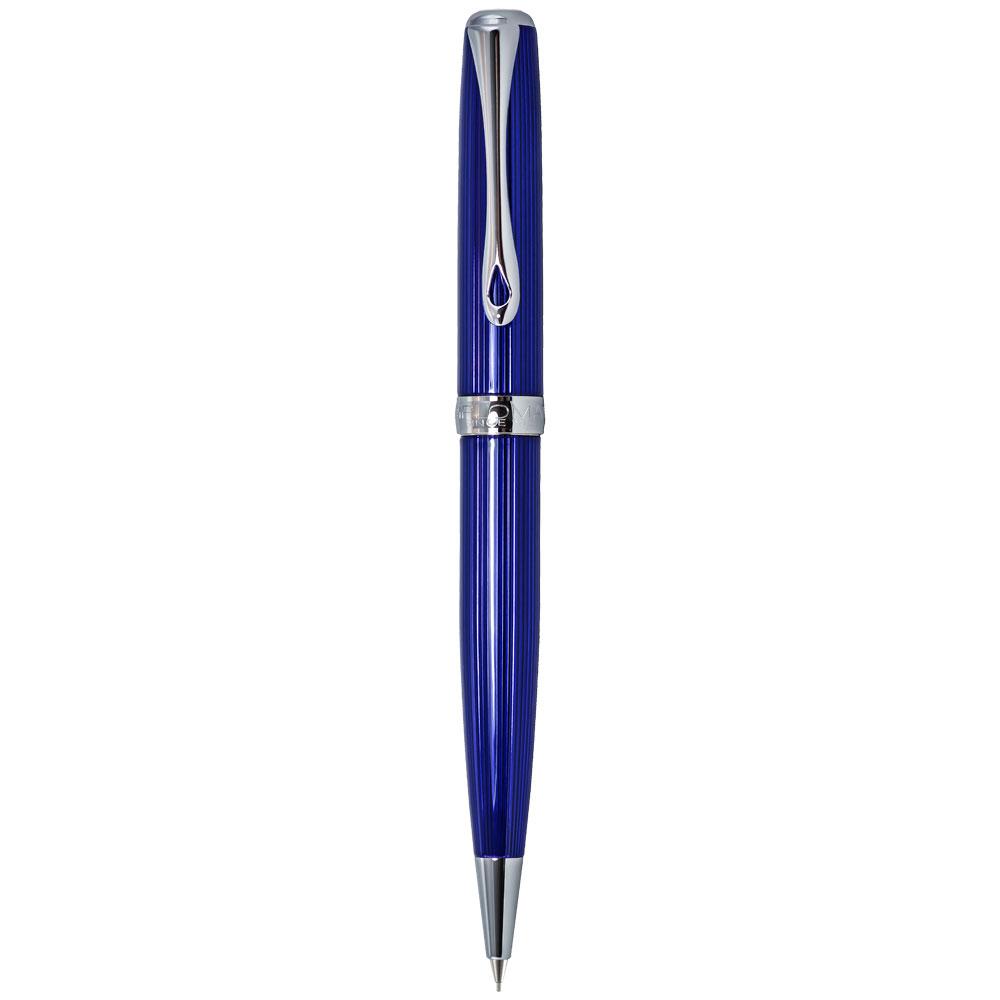 Diplomat Excellence A2 Skyline Blue/Chrome Mechanical Pencil (0.7MM) D40215050 - SCOOBOO - DP_D40215050_EXC_A2_BLUCHR_MP07 - Mechanical Pencil