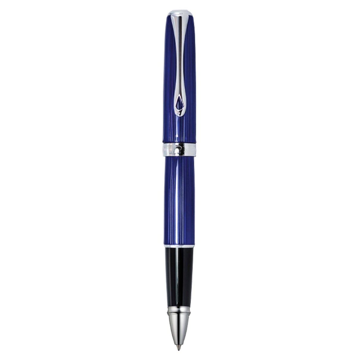 Diplomat Excellence A2 Skyline Blue/Chrome Roller Ball Pen D40215030 - SCOOBOO - DP_D40215030_EXC_A2_BLUCHR_RB - Roller Ball Pen