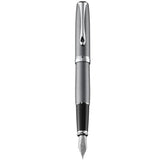 Diplomat Excellence A2 Venezia Platin Chrome Fountain Pen - SCOOBOO - DP_D40205025_EXC_A2_VZPLN_CHR_FPM - Fountain Pen