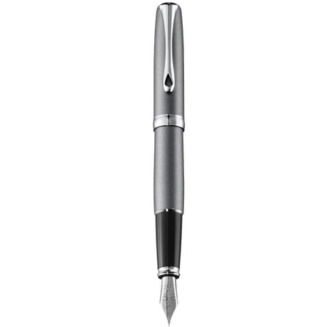 Diplomat Excellence A2 Venezia Platin Chrome Fountain Pen - SCOOBOO - DP_D40205025_EXC_A2_VZPLN_CHR_FPM - Fountain Pen