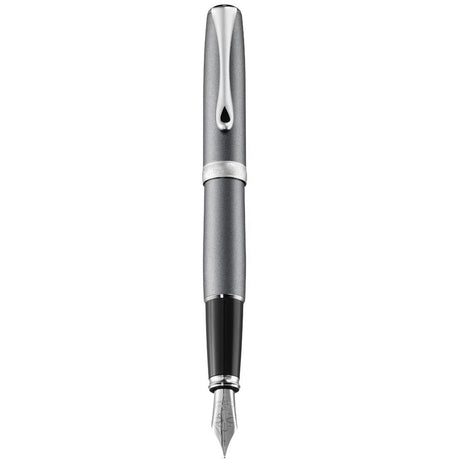 Diplomat Excellence A2 Venezia Platin Matt Chrome Fountain Pen - SCOOBOO - DP_D40206025_EXC_A2_VZPLN_MTCHR_FPM - Fountain Pen