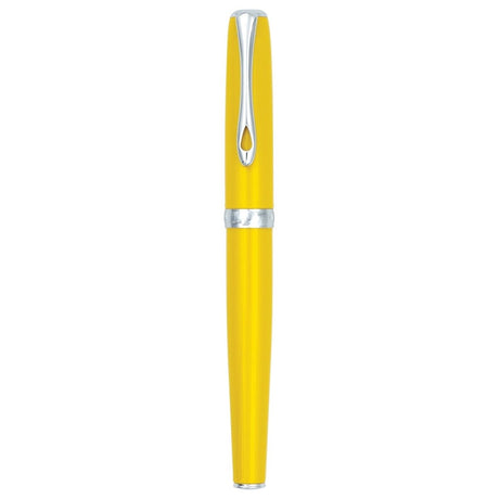 Diplomat Excellence A2 Yellow CT 14CT Fountain Pen - SCOOBOO - DP_EXC_A2_YLWCHR_14_FPEF_D40221011 - Fountain Pen