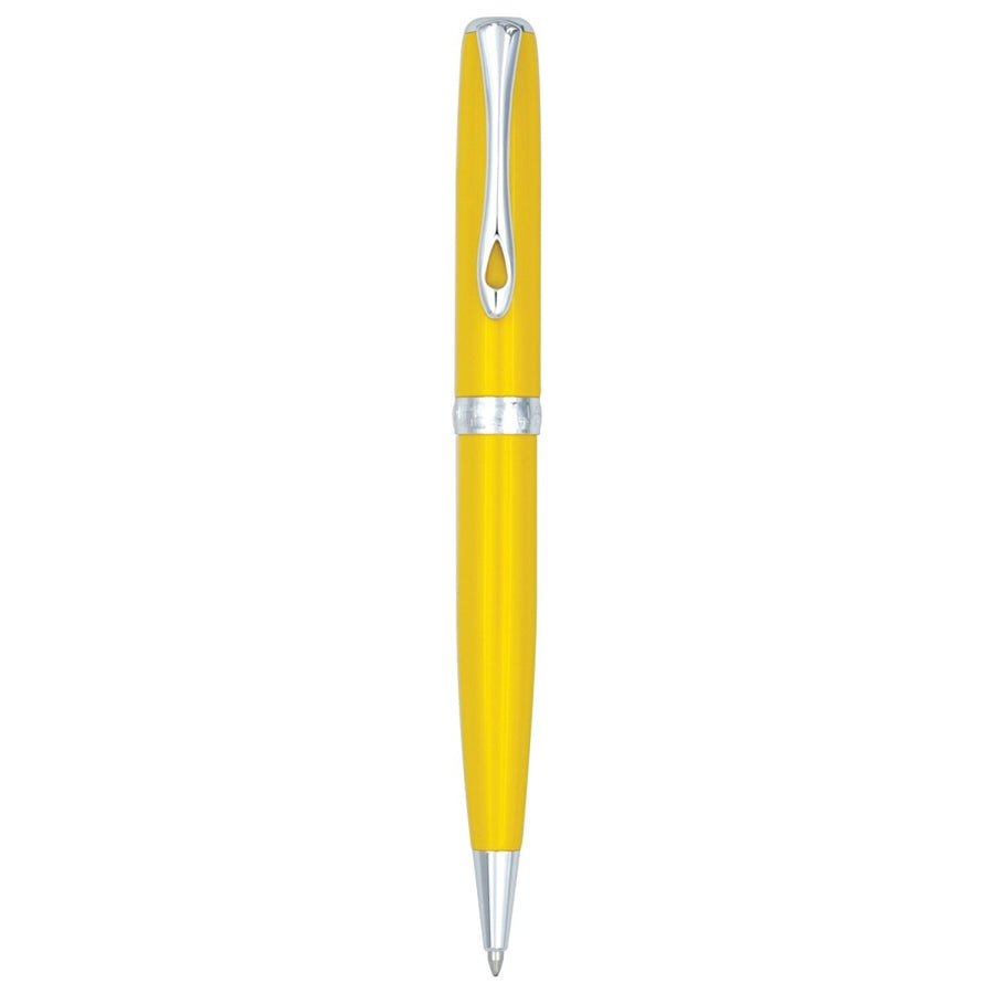 Diplomat Excellence A2 Yellow CT Ballpoint Pen - SCOOBOO - DP_EXC_A2_YLWCHR_BP_D40221040 - Ballpoint Pen