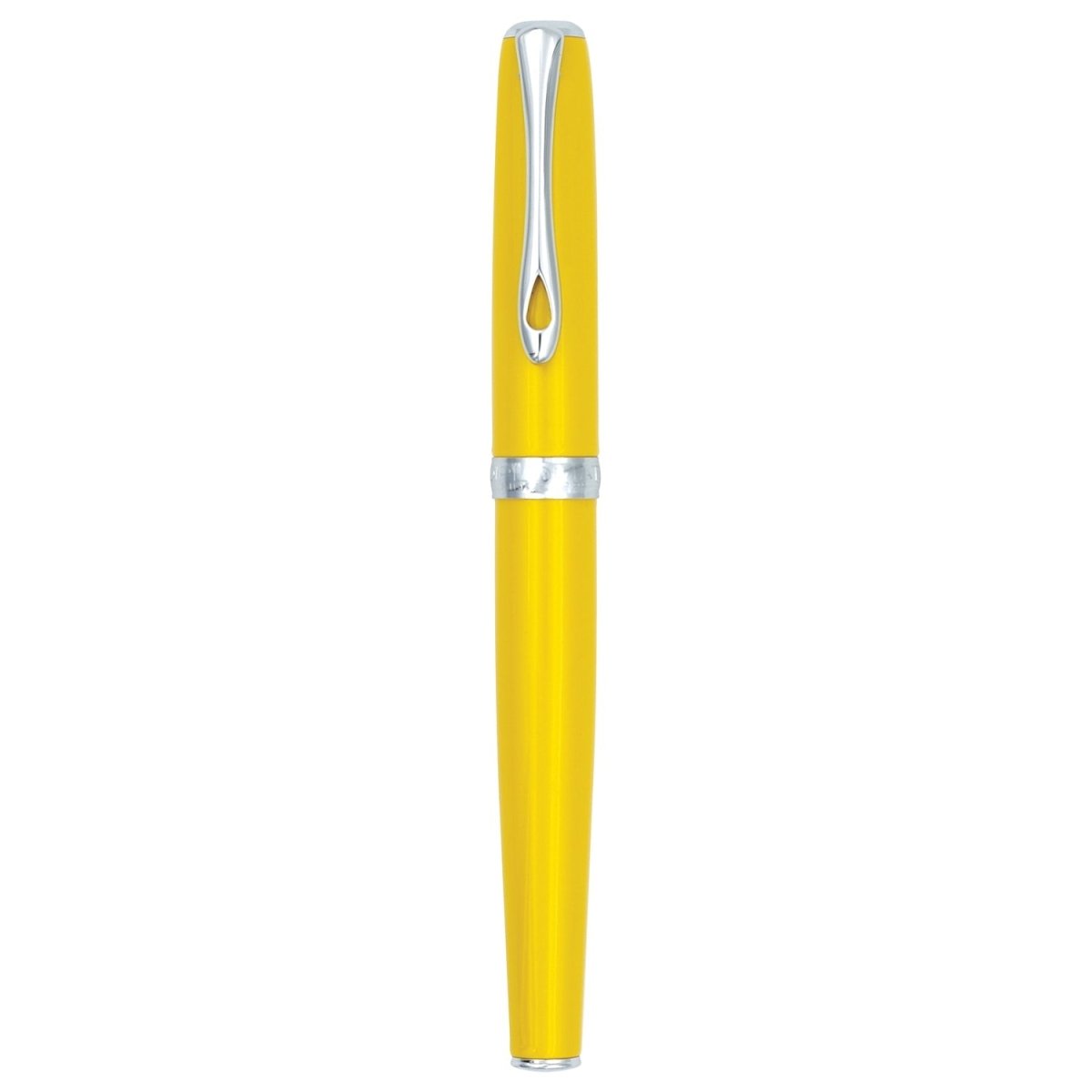 Diplomat Excellence A2 Yellow CT Fountain Pen - SCOOBOO - DP_EXC_A2_YLWCHR_FPEF_D40221021 - Fountain Pen