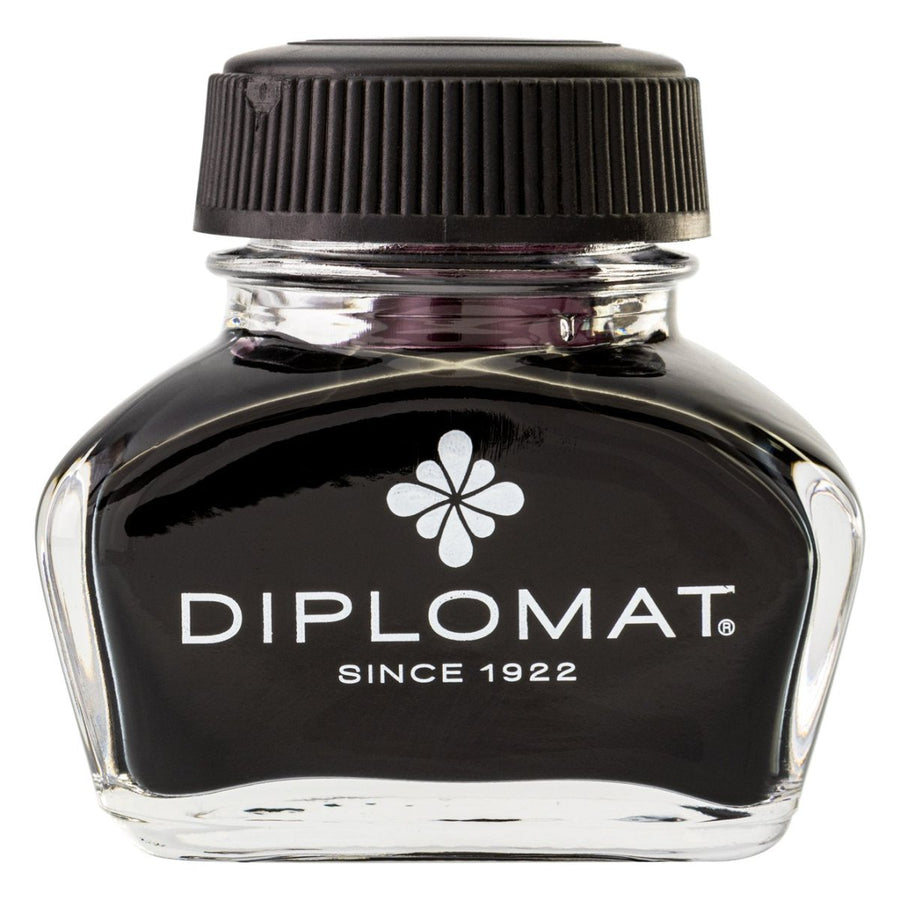 Diplomat Ink Bottle (Black - 30ML) D20000324 - SCOOBOO - DP_D20000324_INK_BTL_BLK_30ML - Ink Bottle