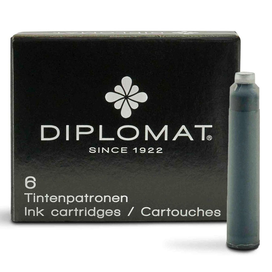 Diplomat Ink Cartridge (Black - Pack of 6) D10275204 - SCOOBOO - DP_D10275204_INK_CART_BLK - Ink Cartridge