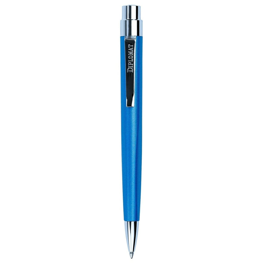 Diplomat Magnum Aegean Blue Ball Pen D40903040 - SCOOBOO - DP_D40903040_MGM_AGN_BLU_BP - Ballpoint Pen