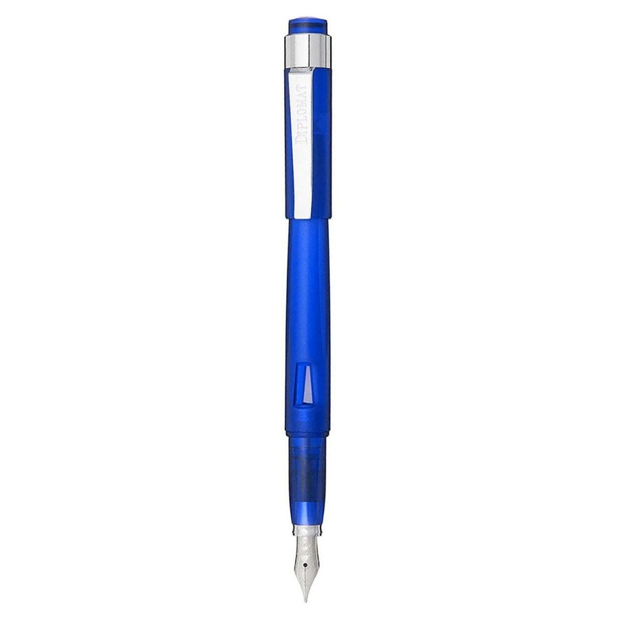 Diplomat Magnum Demo Blue Fountain Pen - SCOOBOO - DP_MGM_DEMO_BLU_FPB_D40910028 - Fountain Pen