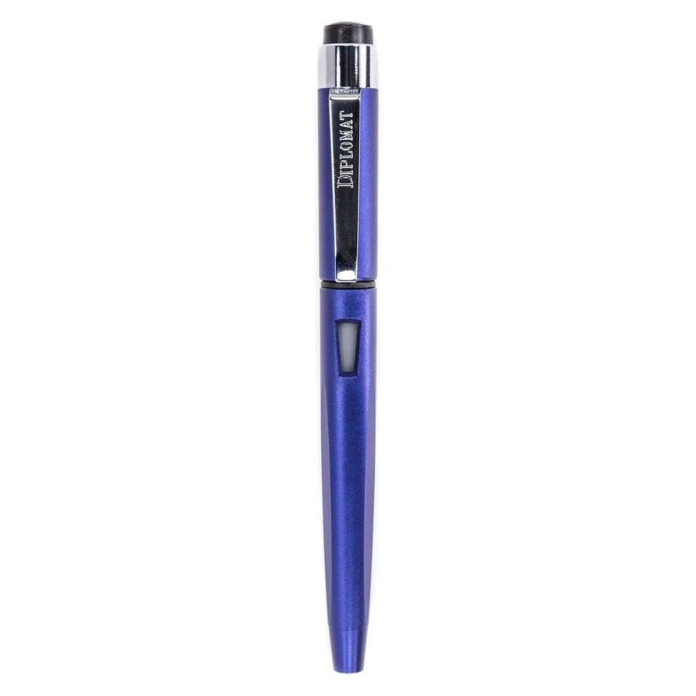 Diplomat Magnum Demo Blue Fountain Pen - SCOOBOO - DP_MGM_DEMO_BLU_FPB_D40910028 - Fountain Pen