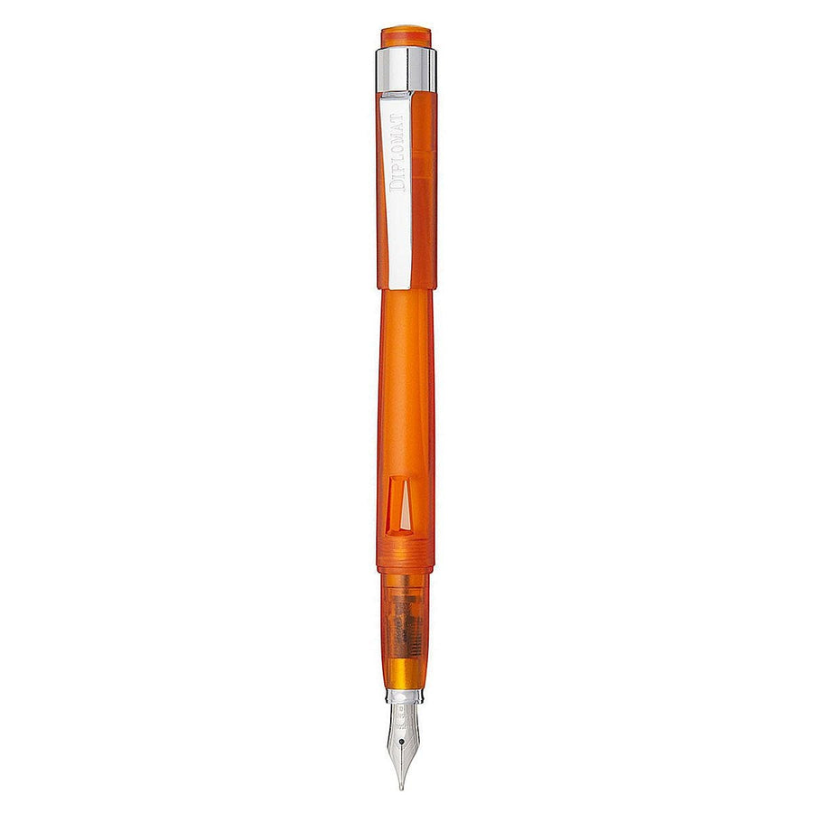 Diplomat Magnum Demo Orange Fountain Pen - SCOOBOO - DP_MGM_DEMO_ORN_FPB_D40912028 - Fountain Pen