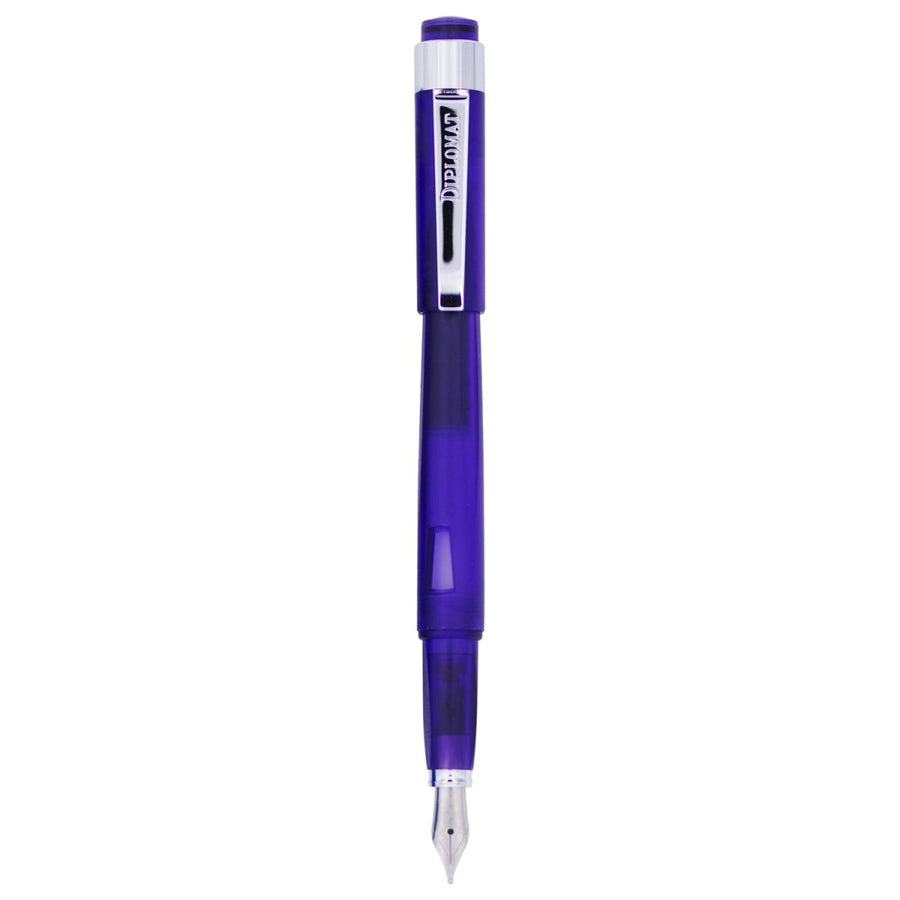 Diplomat Magnum Demo Purple Fountain Pen - SCOOBOO - DP_MGM_DEMO_PPL_FPB_D40911028 - Fountain Pen