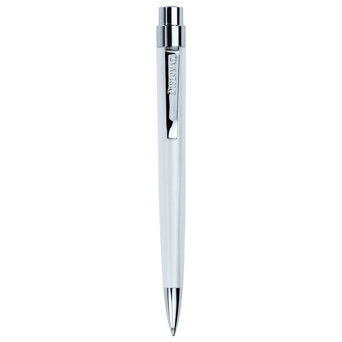 Diplomat Magnum Pearl White Ball Pen D40901040 - SCOOBOO - DP_D40901040_MGM_PRL_WHT_BP - Ballpoint Pen