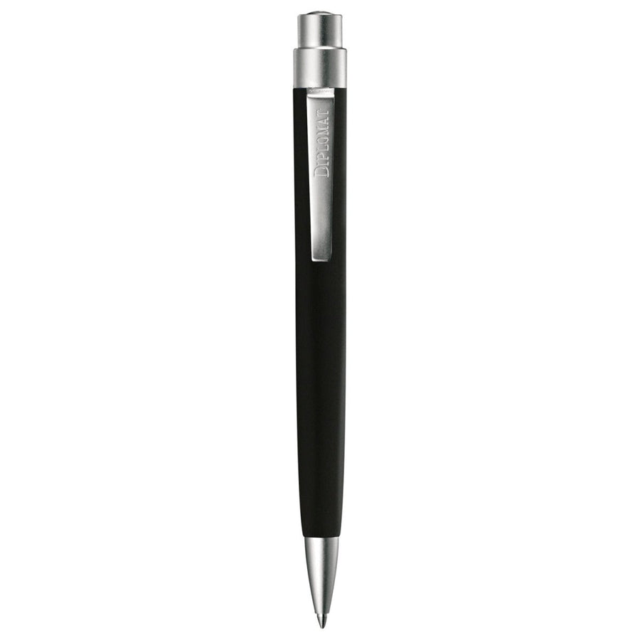 Diplomat Magnum Soft Touch Black Ball Pen D90131608 - SCOOBOO - DP_D90131608_MGM_SFTCH_BLK_BP - Ballpoint Pen