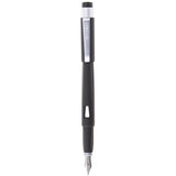 Diplomat Magnum Soft Touch Black Fountain Pen - SCOOBOO - DP_D90131772_MGM_SFTCH_BLK_FPM - Fountain Pen