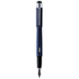 Diplomat Magnum Soft Touch Blue Fountain Pen - SCOOBOO - DP_D90131897_MGM_SFTCH_BLU_FPM - Fountain Pen