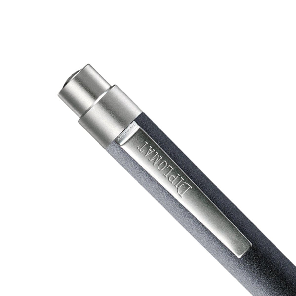 Diplomat Magnum Soft Touch Grey Ball Pen D90131640 - SCOOBOO - DP_D90131640_MGM_SFTCH_Grey_BP - Ballpoint Pen