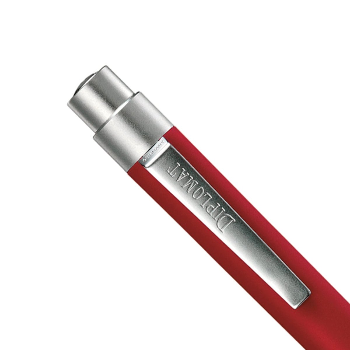 Diplomat Magnum Soft Touch Red Ball Pen D90131566 - SCOOBOO - DP_D90131566_MGM_SFTCH_RED_BP - Ballpoint Pen