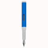 Diplomat Nexus Blue CT Fountain Pen - SCOOBOO - DP_NXS_BLUCHR_FPEF_D40503021 - Fountain Pen