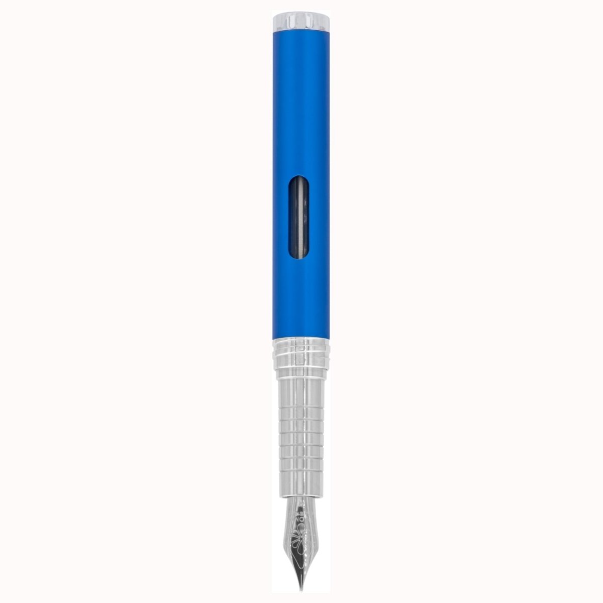 Diplomat Nexus Blue CT Fountain Pen - SCOOBOO - DP_NXS_BLUCHR_FPEF_D40503021 - Fountain Pen