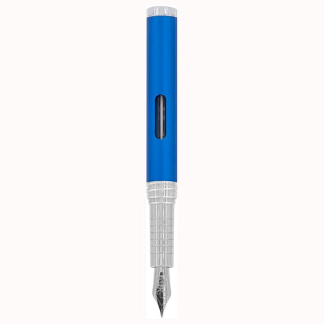 Diplomat Nexus Blue CT Fountain Pen - SCOOBOO - DP_NXS_BLUCHR_FPEF_D40503021 - Fountain Pen