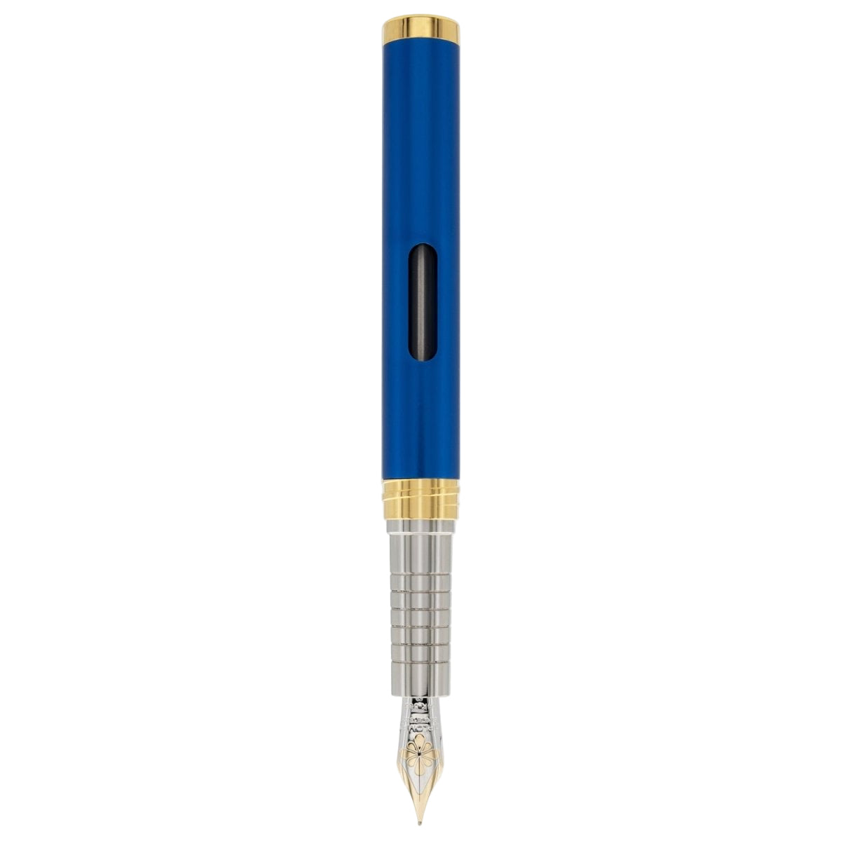 Diplomat Nexus Blue GT 14CT Fountain Pen - SCOOBOO - DP_NXS_BLUGLD_14_FPEF_D40504011 - Fountain Pen