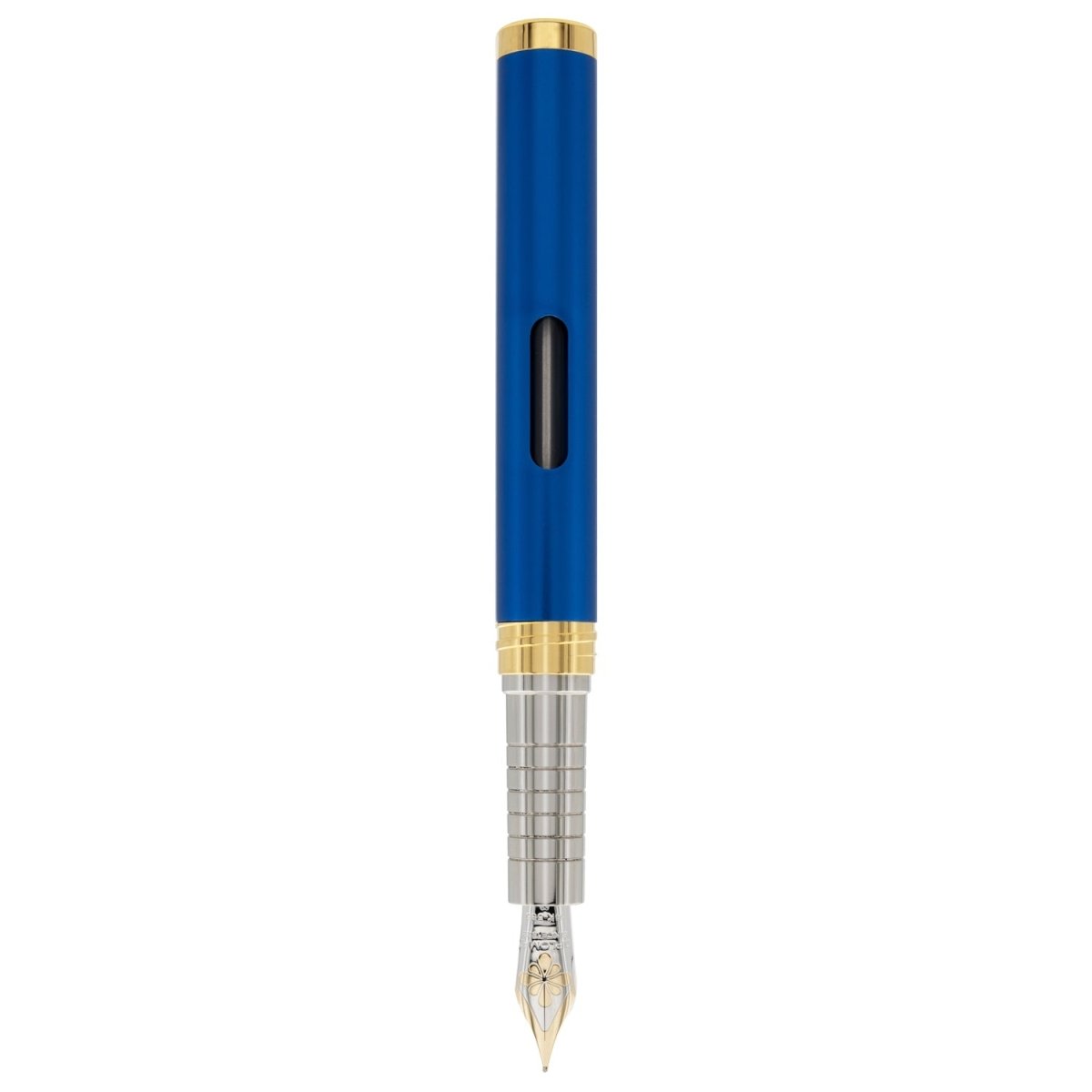 Diplomat Nexus Blue GT 14CT Fountain Pen - SCOOBOO - DP_NXS_BLUGLD_14_FPEF_D40504011 - Fountain Pen