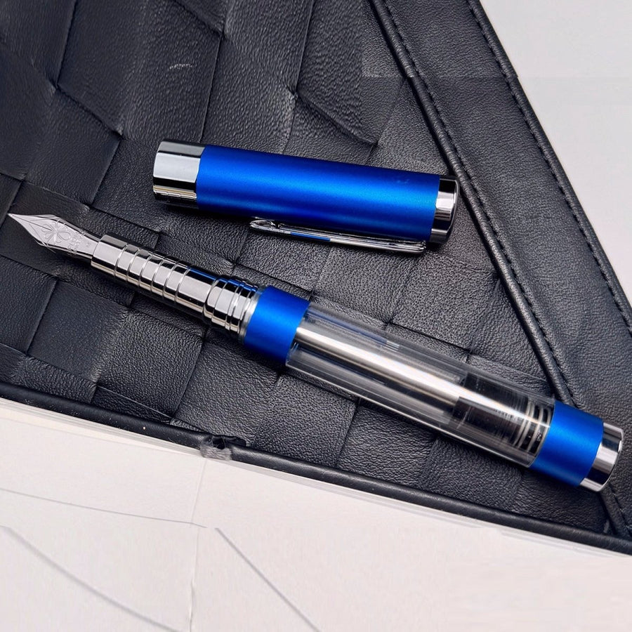 Diplomat Nexus Demo Blue CT Fountain Pen - SCOOBOO - DP_NXS_DEMOBLU_CT_FPEF_D40550021 - Fountain Pen