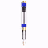 Diplomat Nexus Demo Blue GT 14CT Fountain Pen - SCOOBOO - DP_NXS_DEMOBLU_GT_14_FPEF_D40551011 - Fountain Pen