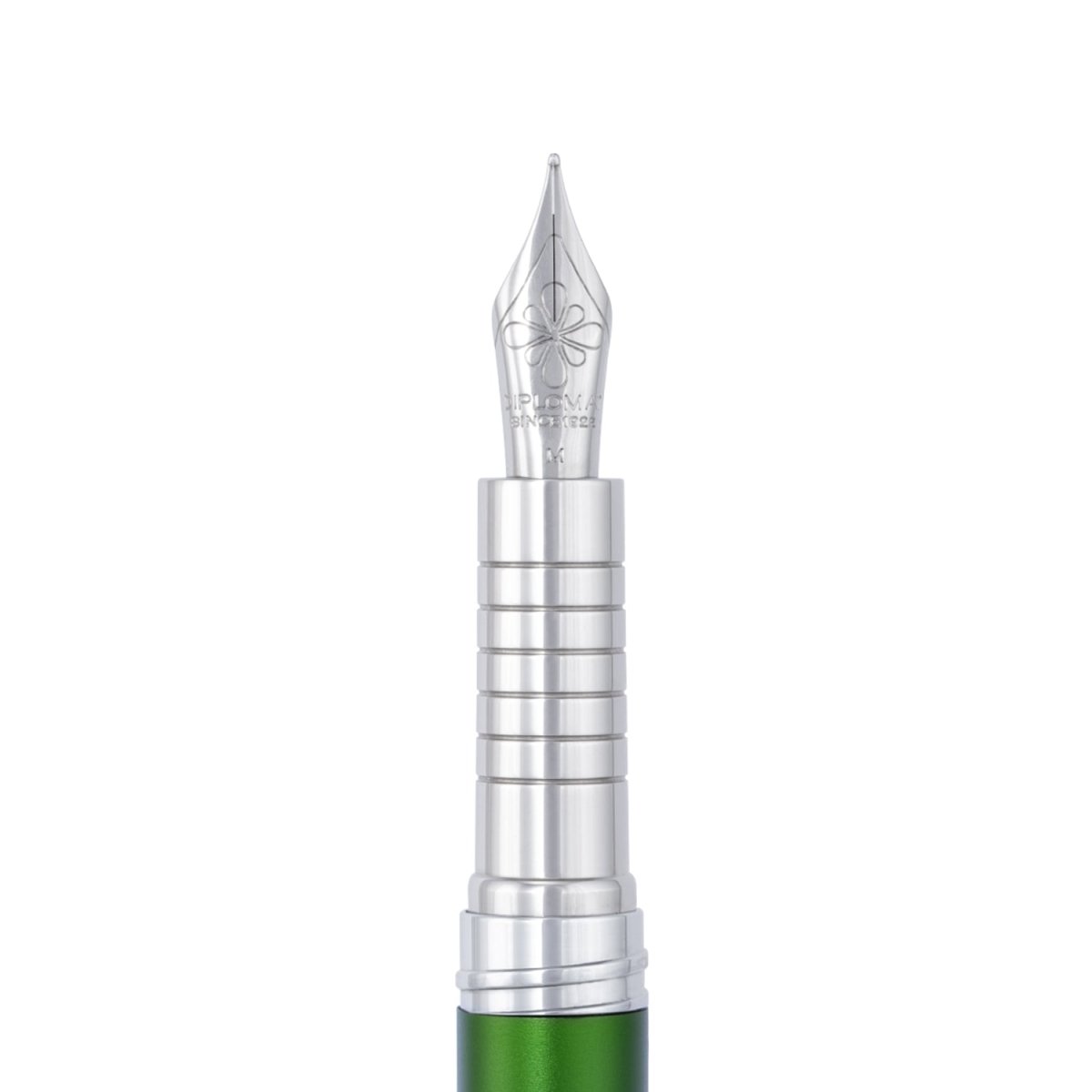 Diplomat Nexus Green CT Fountain Pen - SCOOBOO - DP_NXS_GRN_CT_FPEF_D40505021 - Fountain Pen