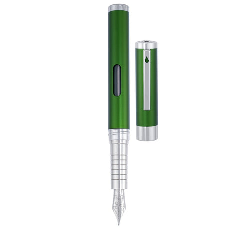 Diplomat Nexus Green CT Fountain Pen - SCOOBOO - DP_NXS_GRN_CT_FPEF_D40505021 - Fountain Pen