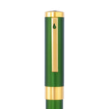 Diplomat Nexus Green GT 14CT Fountain Pen - SCOOBOO - DP_NXS_GRN_GT_14_FPEF_D40506011 - Fountain Pen