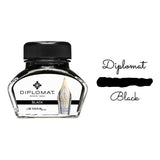 Diplomat Octopus Ink Bottle (Black - 30 ML) D41001002 - SCOOBOO - DP_INKBTL_BLK_30ML_D41001002 - Ink Bottle