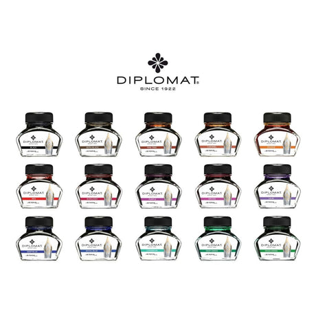 Diplomat Octopus Ink Bottle (Caramel - 30 ML) D41001023 - SCOOBOO - DP_INKBTL_CRML_30ML_D41001023 - Ink Bottle