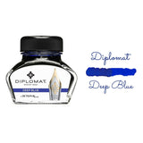Diplomat Octopus Ink Bottle (Deep Blue - 30 ML) D41001043 - SCOOBOO - DP_INKBTL_DP_BLU_30ML_D41001043 - Ink Bottle