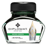 Diplomat Octopus Ink Bottle (Moss Green - 30 ML) D41001047 - SCOOBOO - DP_INKBTL_MOS_GRN_30ML_D41001047 - Ink Bottle