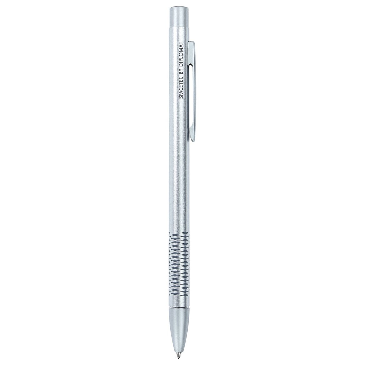 Diplomat Spacetec Pearl Silver Ball Pen D10257038 - SCOOBOO - DP_D10257038_SPTC_SLV_BP - Ballpoint Pen