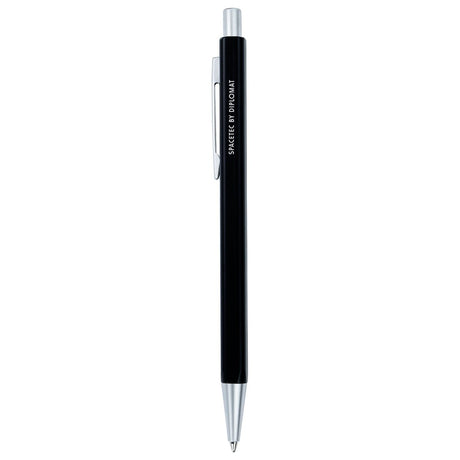 Diplomat Spacetec Q4 Black Ball Pen D41101011 - SCOOBOO - DP_D41101011_SPTC_Q4_BLK_BP - Ballpoint Pen