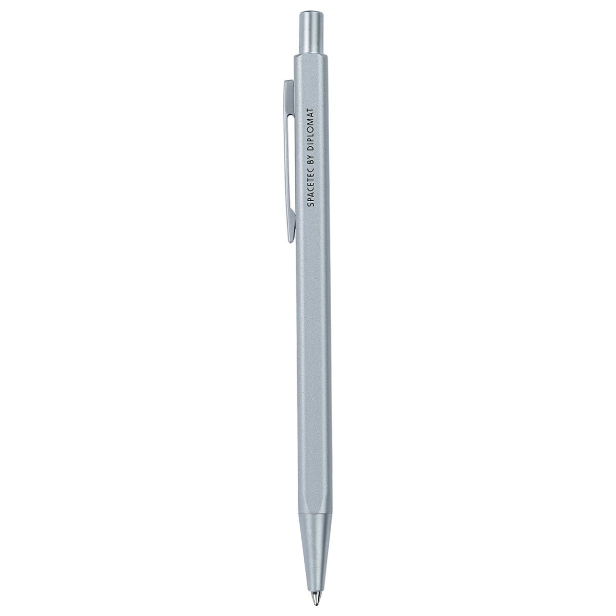 Diplomat Spacetec Q4 Silver Ball Pen D41101012 - SCOOBOO - DP_D41101012_SPTC_Q4_SLV_BP - Ballpoint Pen