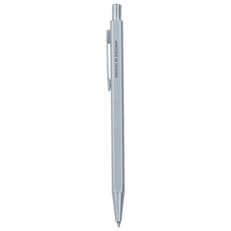 Diplomat Spacetec Q4 Silver Ball Pen D41101012 - SCOOBOO - DP_D41101012_SPTC_Q4_SLV_BP - Ballpoint Pen