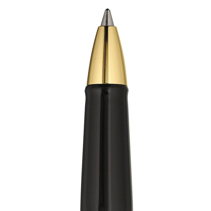 Diplomat Traveller Black Lacquer Gold Roller Ball Pen D40706030 - SCOOBOO - DP_TRVL_BLK_LQ_GLD_RB_D40706030 - Roller Ball Pen