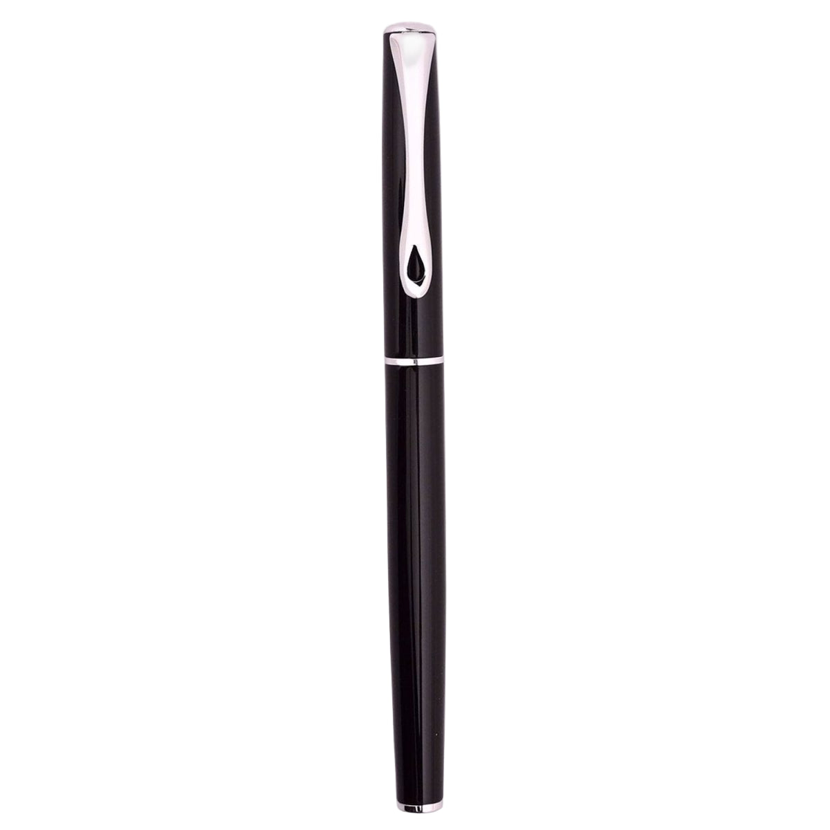 Diplomat Traveller Black Lacquer Roller Ball Pen D20000652 - SCOOBOO - DP_D20000652_TRVL_BLK_LQ_RB - Roller Ball Pen