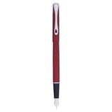 Diplomat Traveller Dark Red CT Fountain Pen - SCOOBOO - DP_TRVL_DKRED_CT_FPF_D40708023 - Fountain Pen