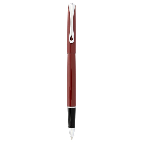 Diplomat Traveller Dark Red CT Roller Ball Pen D40708030 - SCOOBOO - DP_TRVL_DKRED_CT_RB_D40708030 - Roller Ball Pen