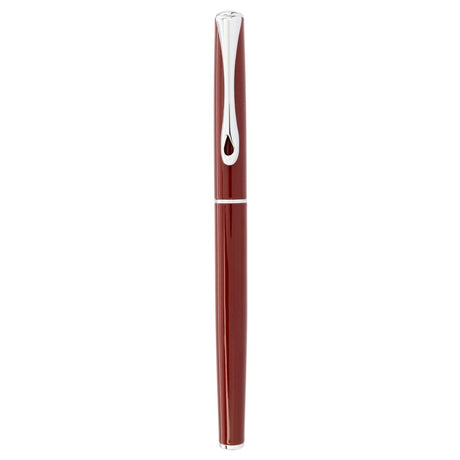 Diplomat Traveller Dark Red CT Roller Ball Pen D40708030 - SCOOBOO - DP_TRVL_DKRED_CT_RB_D40708030 - Roller Ball Pen